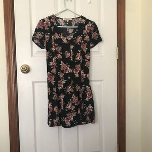 Floral print dress